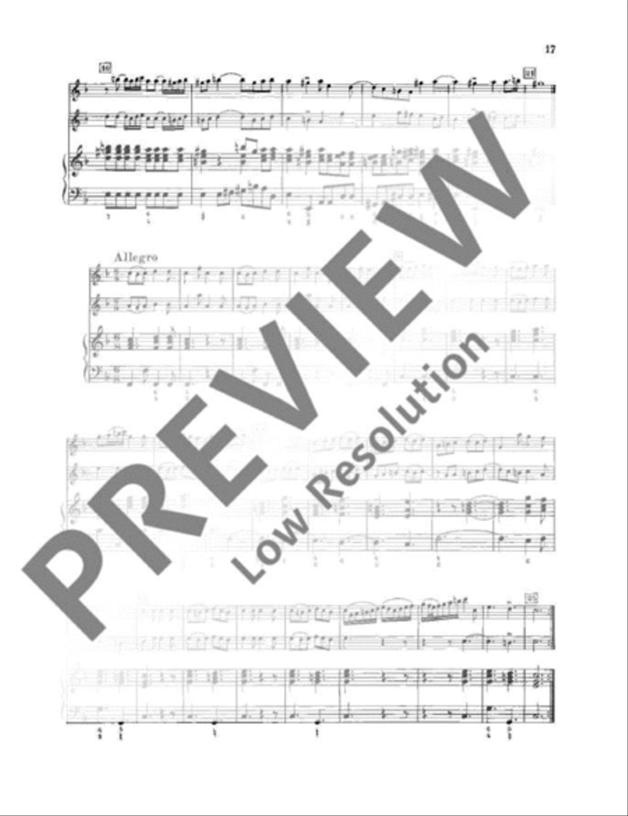 Twelve Sonatas Alto Recorder scores gallery preview page 18