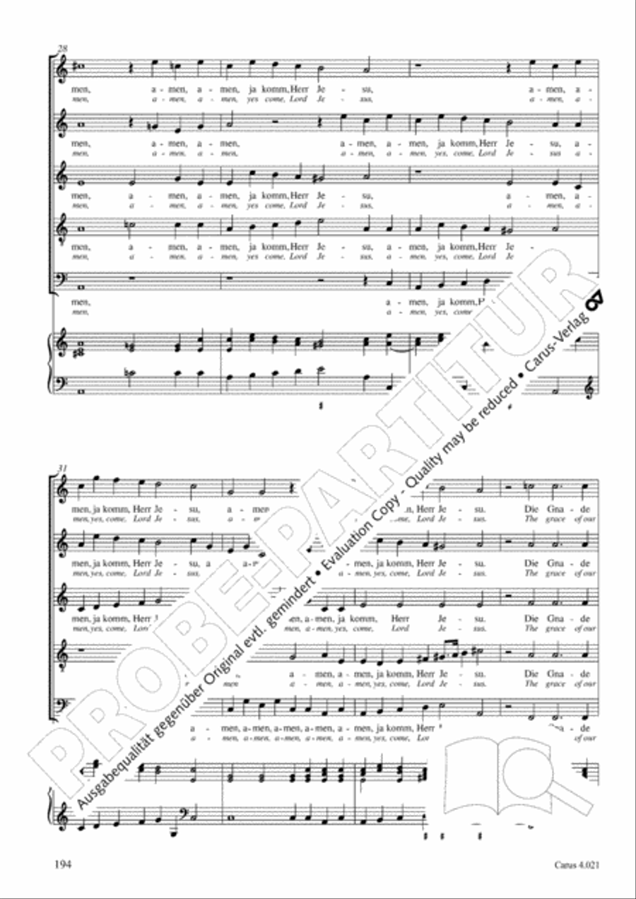 Schein: Israelsbrunnlein. Fontana d'Israel. Complete edition Choir scores gallery preview page 201
