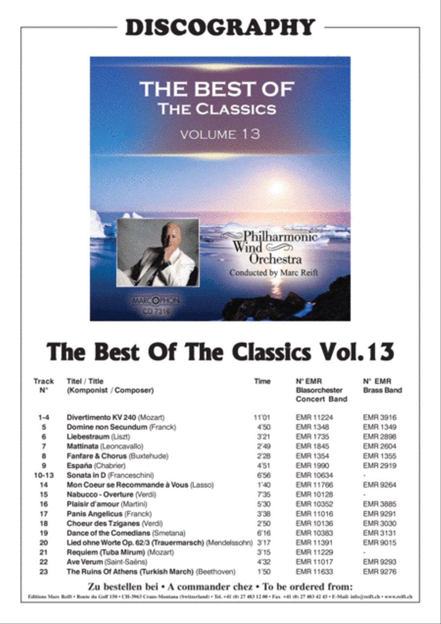Fanfare & Chorus / La Mourisque Brass Band scores gallery preview page 3
