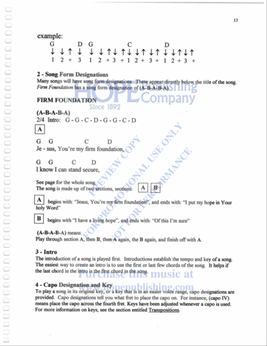 Praise and Worship Guitar with CD Guitar Solo scores gallery preview page 16