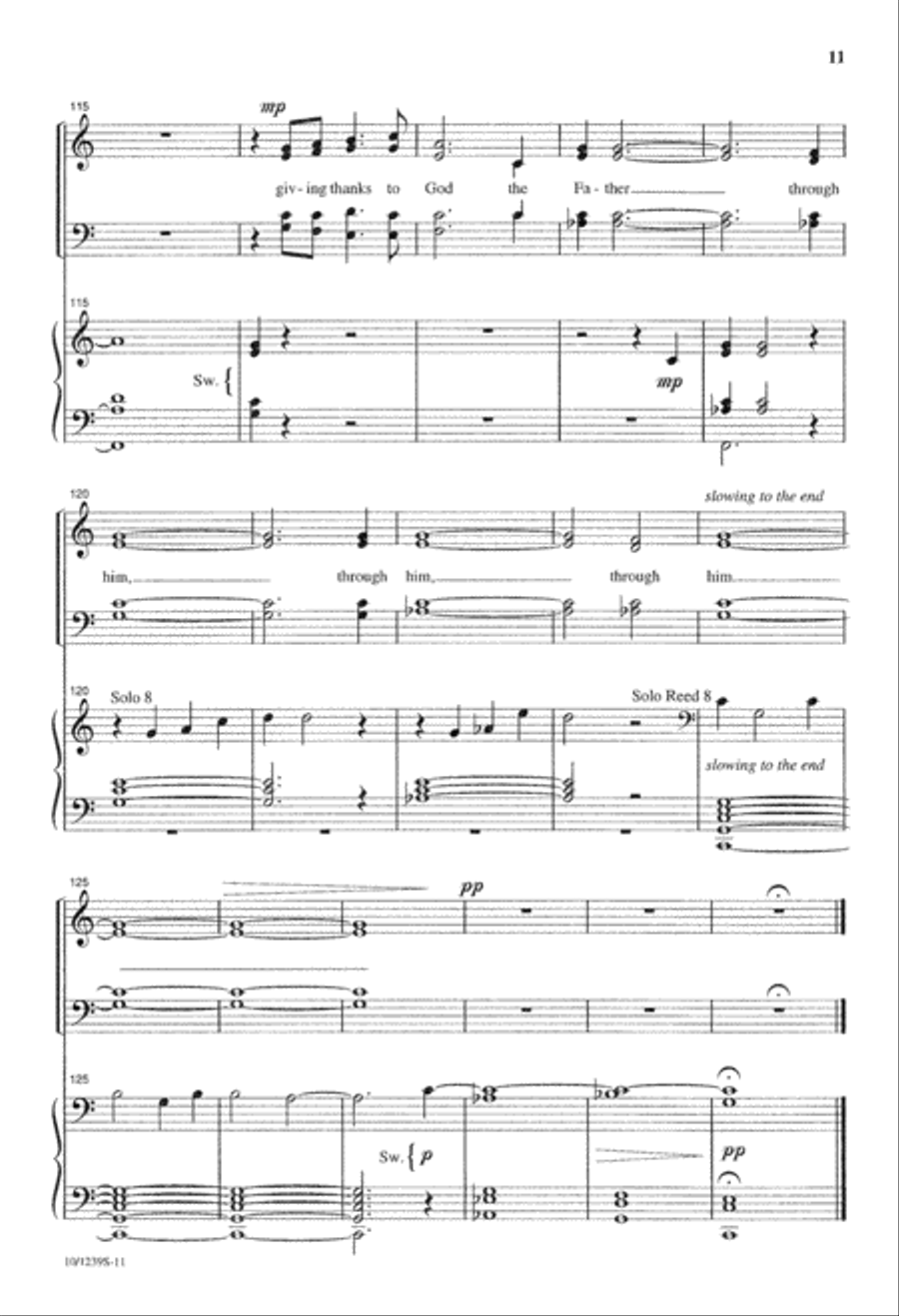 The Peace of Christ The Peace of Christ 4-Part scores gallery preview page 11