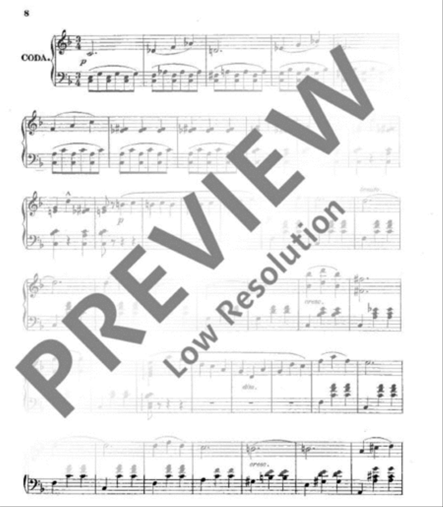 Un doux poème Un doux poème Piano Solo scores gallery preview page 9