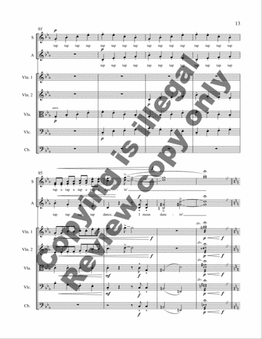 Dreams and Dances: 1. Bones Be Good! (SSA Full Score) SSA scores gallery preview page 16