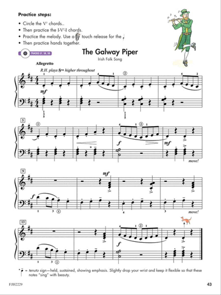The All-In-One Approach to Succeeding at the Piano, Book 2C Piano Method scores gallery preview page 4