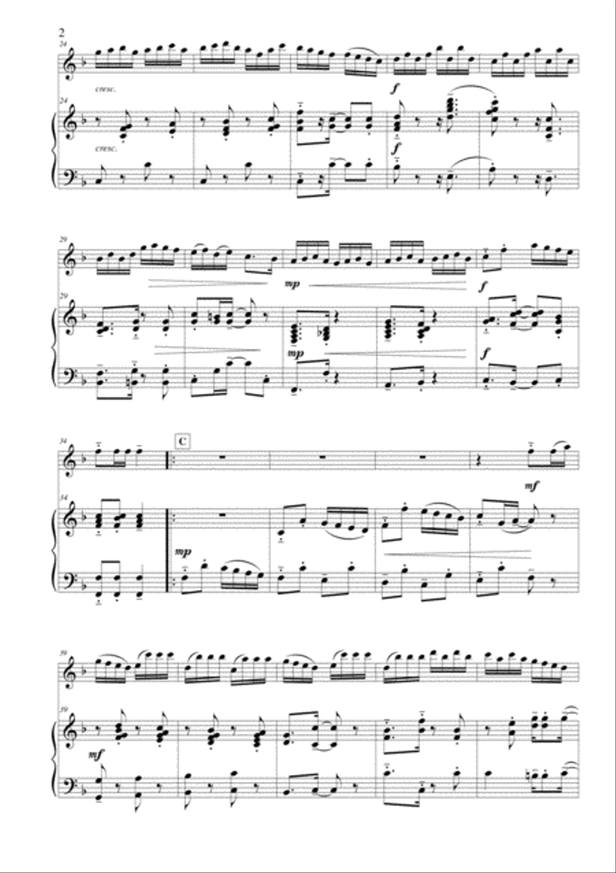O Carolan's Concerto Flute Solo scores gallery preview page 2
