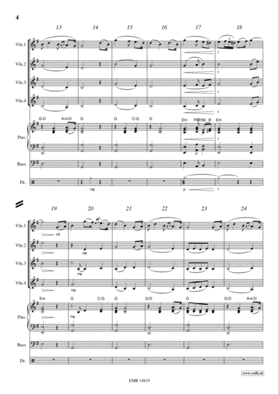The Last Rose Of Summer Violin scores gallery preview page 4