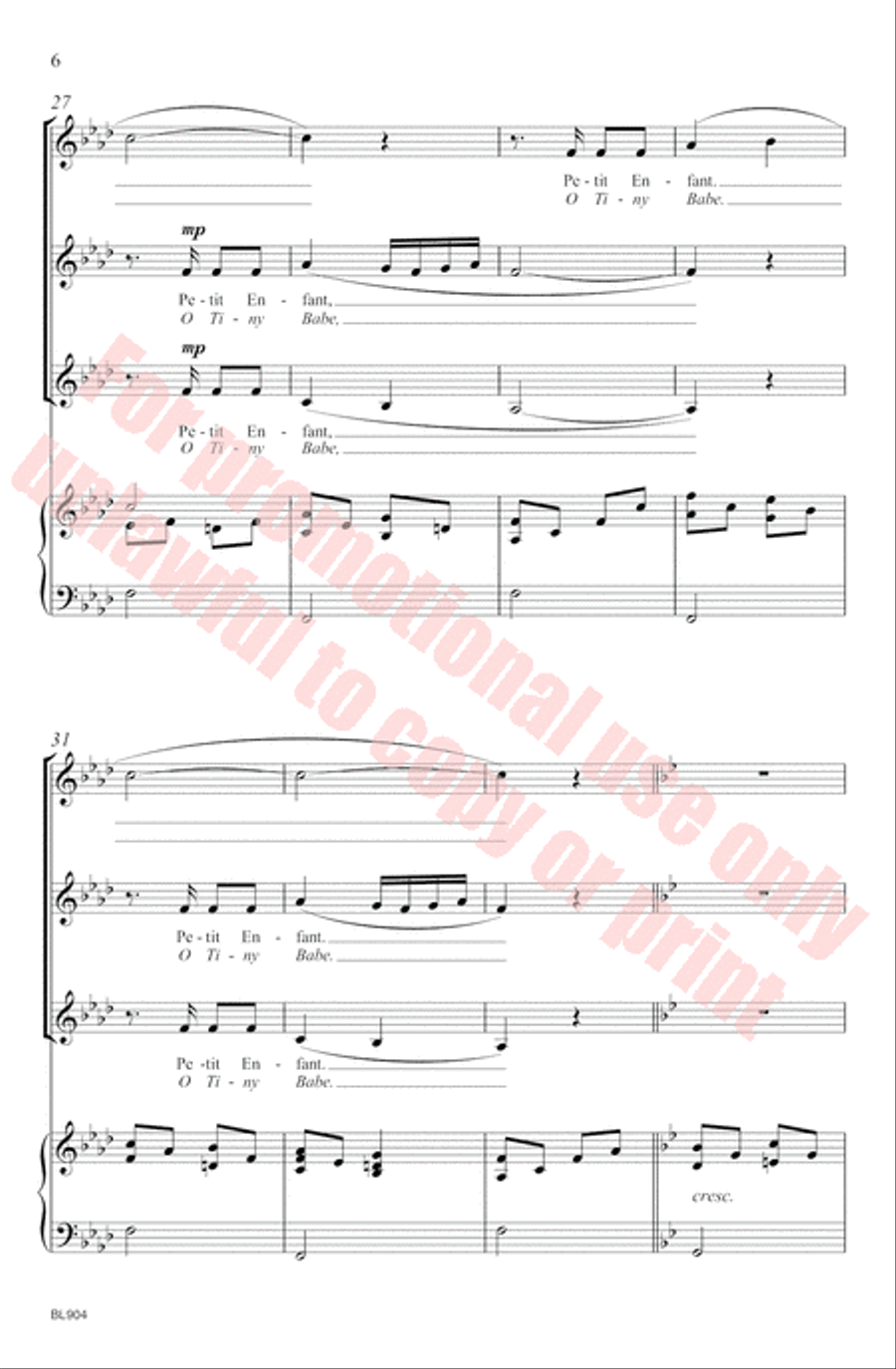 Petit Enfant Petit Enfant SSA scores gallery preview page 7