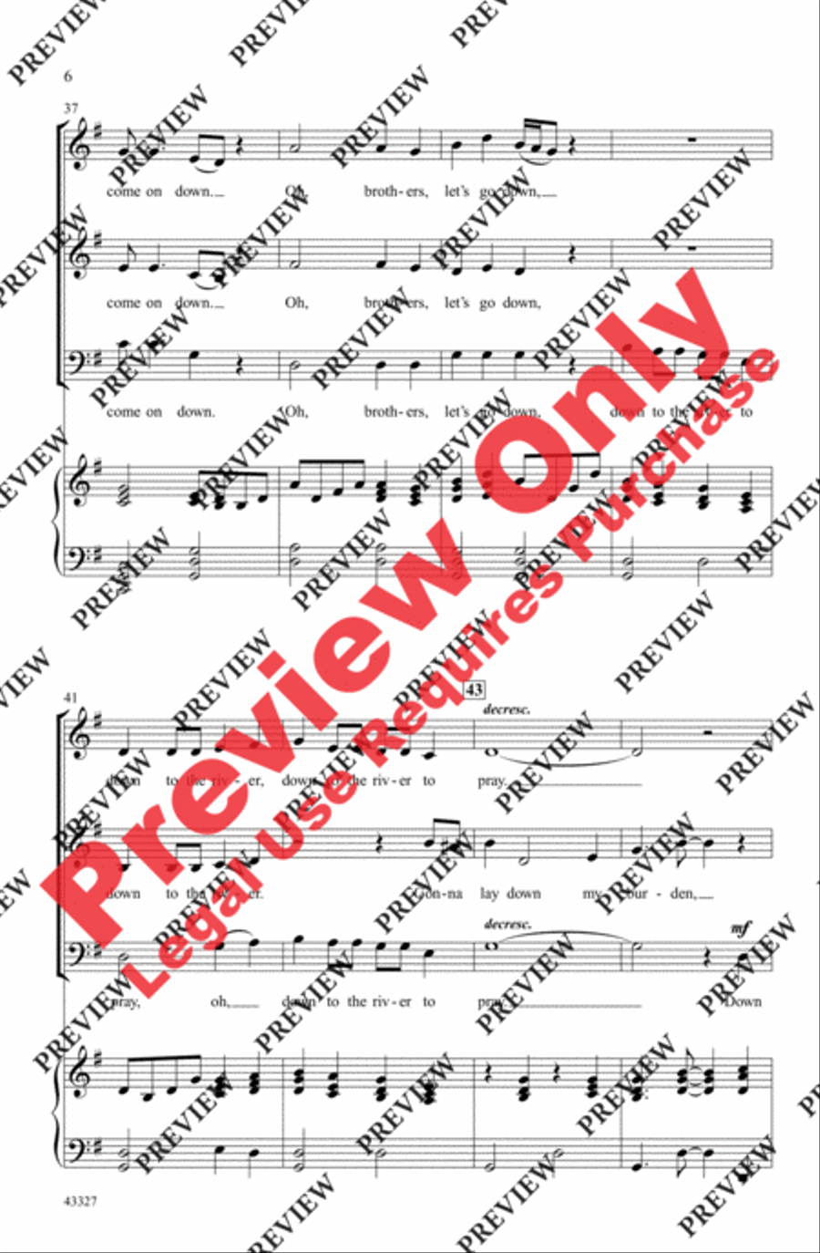 The River 3-Part scores gallery preview page 6