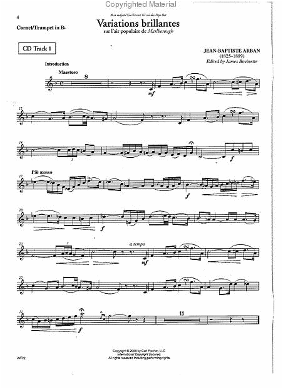 Dramatic Masterpieces For The Cornetist Cornet scores gallery preview page 2