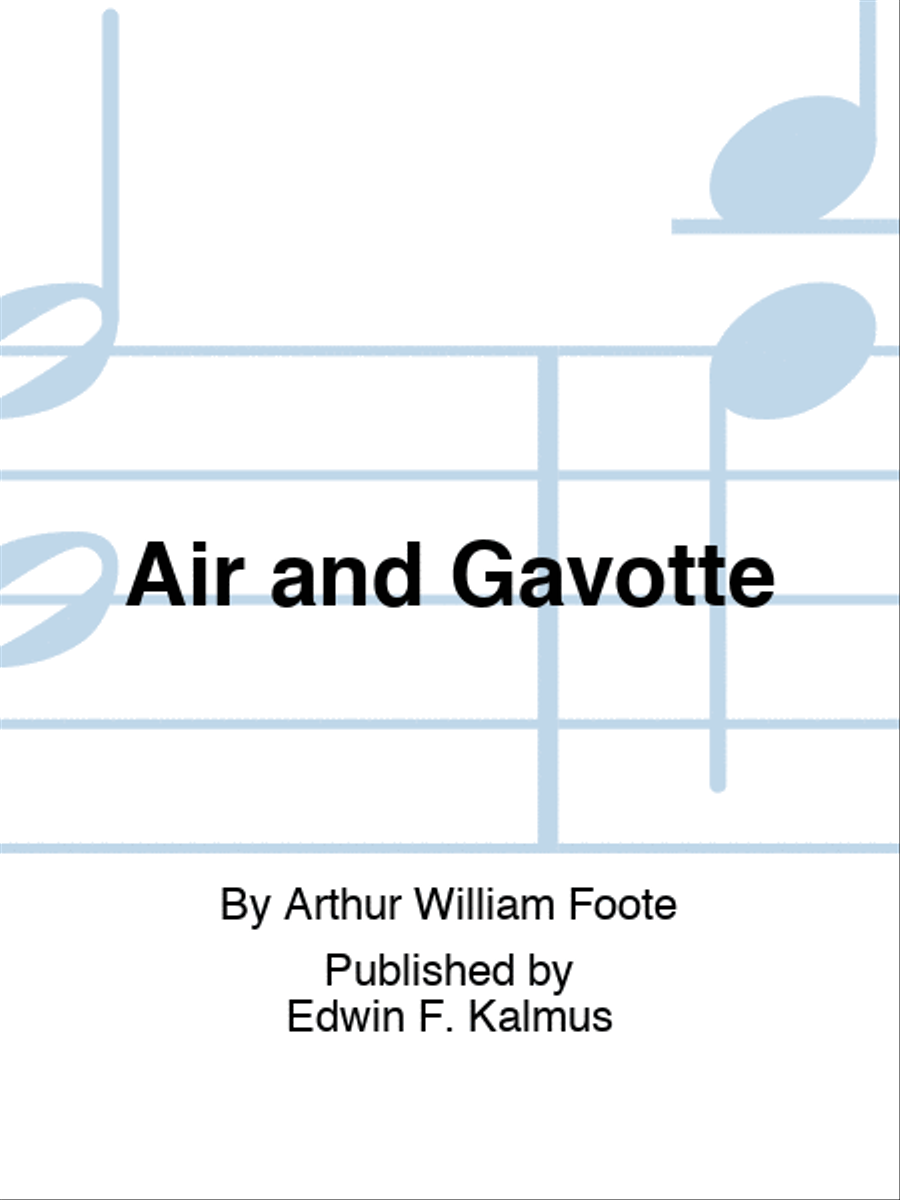 Air and Gavotte