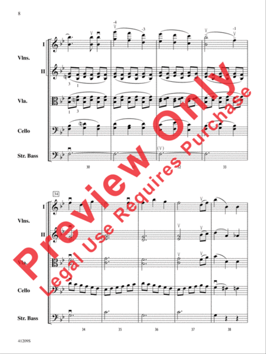 The Wizard of Oz String Orchestra scores gallery preview page 9