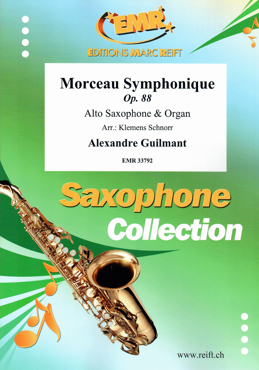 Morceau Symphonique Alto Saxophone scores gallery preview page 1