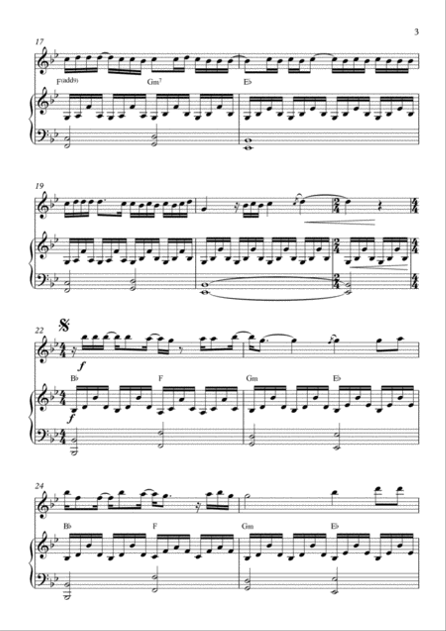 Someone Like You Piano scores gallery preview page 4