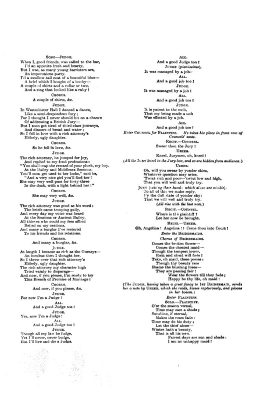 Trial by Jury Voice scores gallery preview page 5