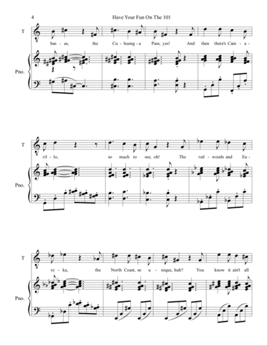 Have Your Fun On The 101 Tenor Voice scores gallery preview page 4