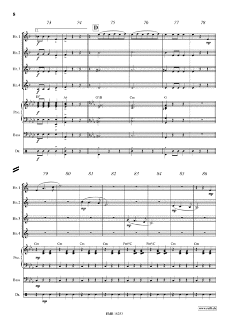 Donauwellen Horn scores gallery preview page 8