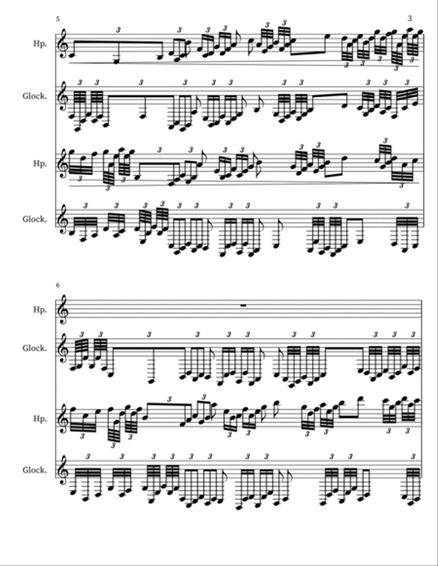 Confection 62 Percussion scores gallery preview page 3