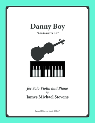 Book cover for Danny Boy (Londonderry Air) VIOLIN