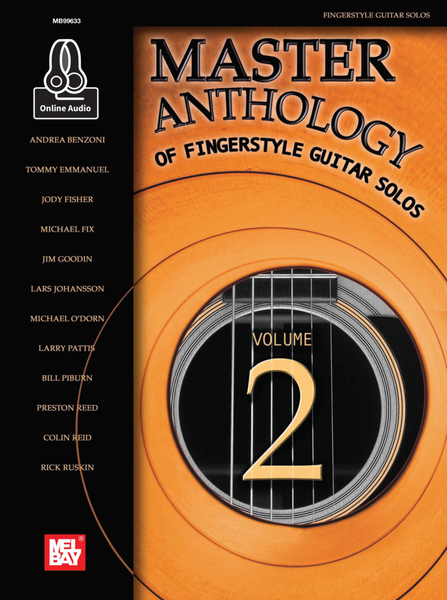 Master Anthology of Fingerstyle Guitar Solos, Volume 2 image number null