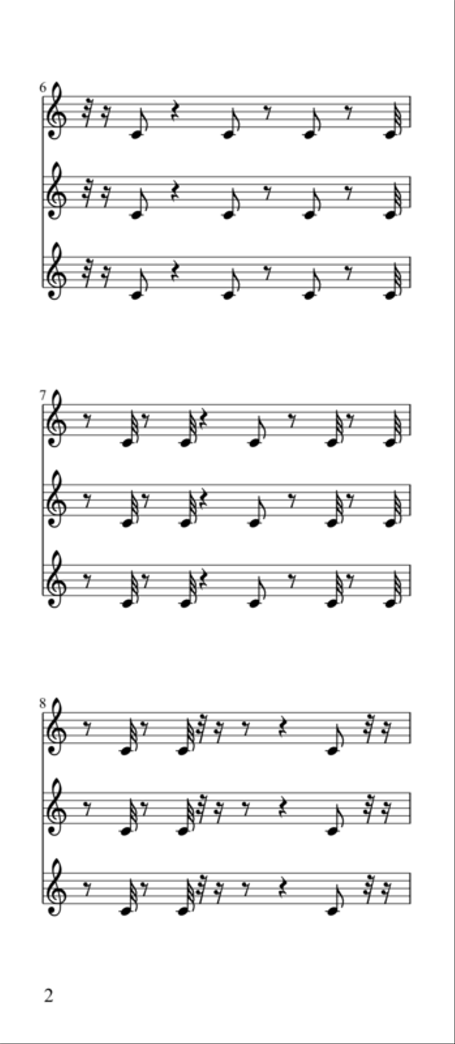 Morse Charang : 000376 Small Ensemble scores gallery preview page 6