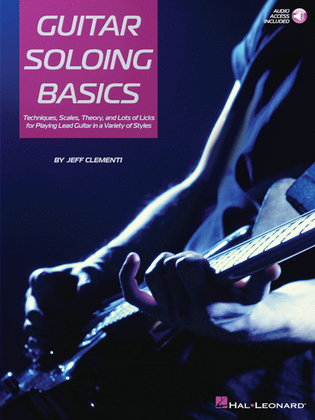 Book cover for Guitar Soloing Basics