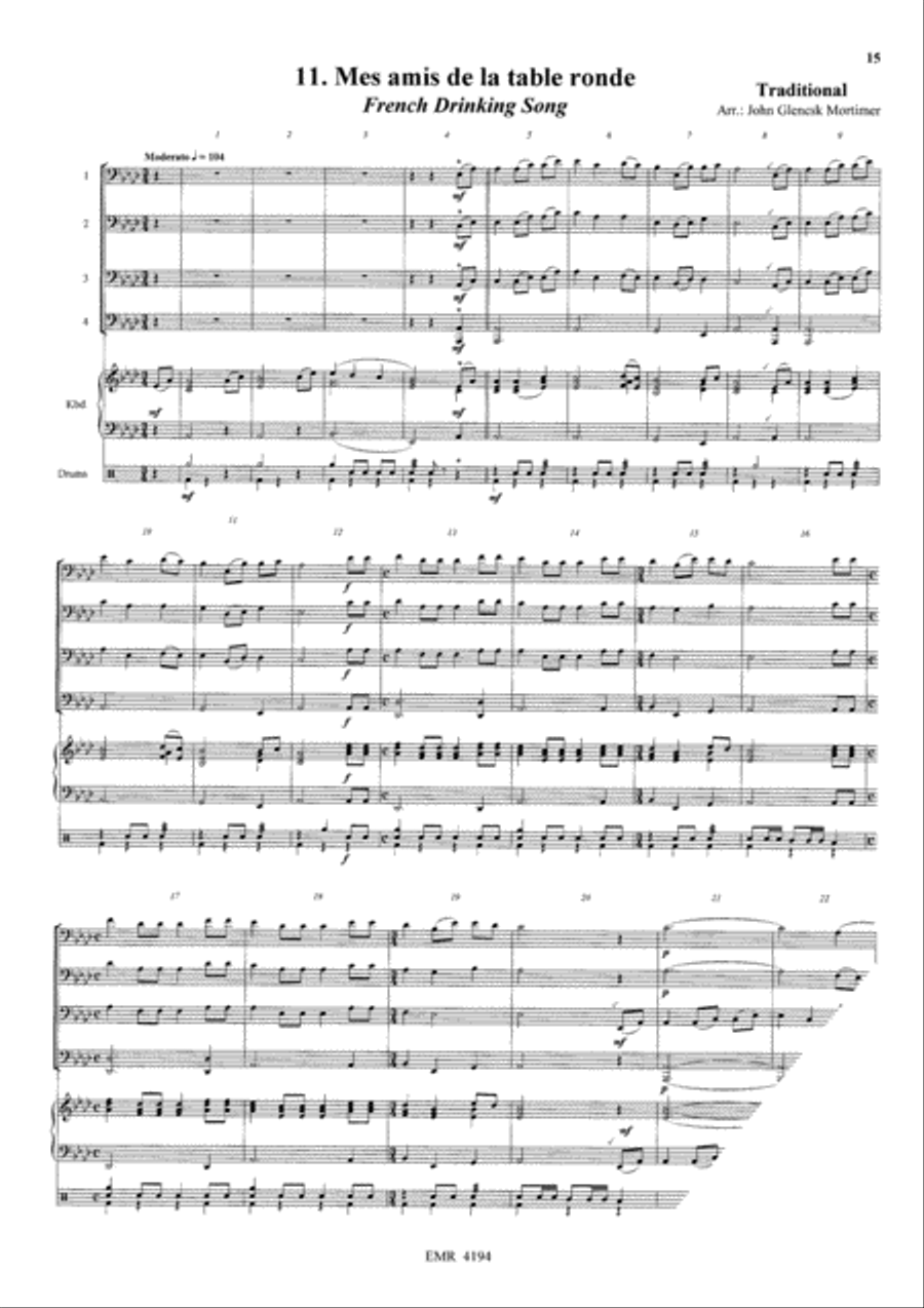 Quartets Volume 1 Quartets Volume 1 Euphonium Quartet scores gallery preview page 6