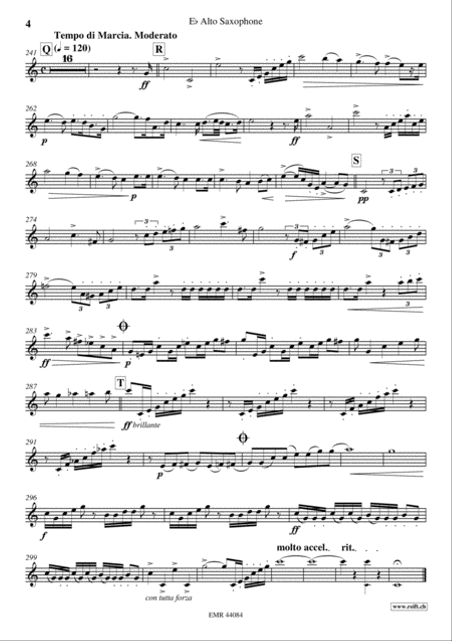 Konzert Alto Saxophone scores gallery preview page 5