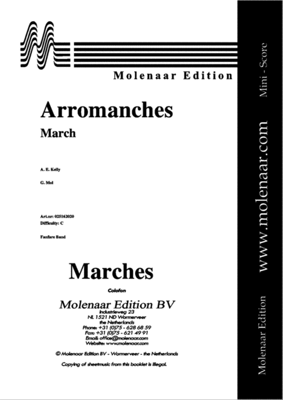 Arromanches Fanfare Band scores gallery preview page 2