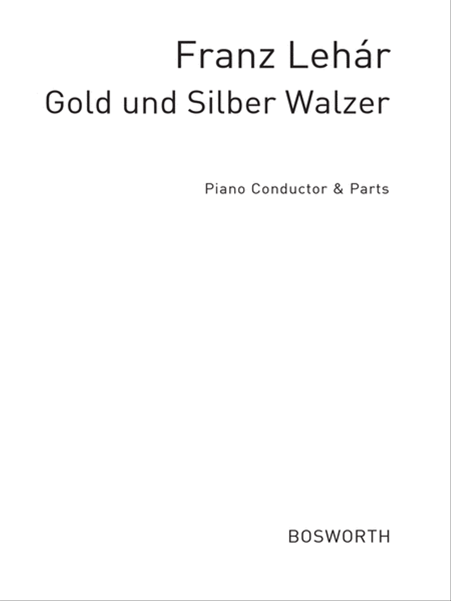 Lehar, F Gold And Silver Waltz Orchestra scores gallery preview page 1