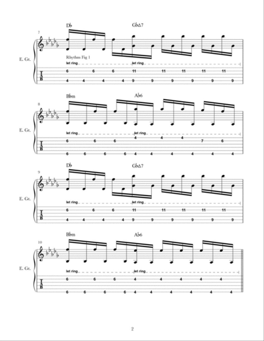 Let It Go Acoustic Guitar scores gallery preview page 2