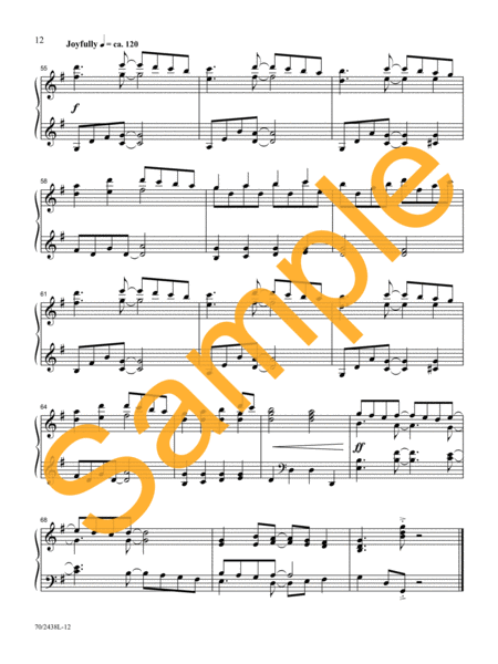 Christmas Shepherd Serenades Piano Solo - Sheet Music