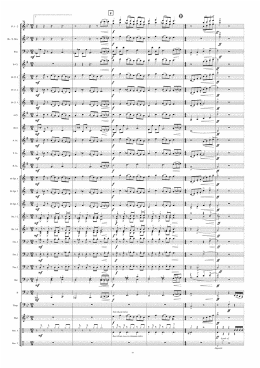 Simi Jadech Simi Jadech Concert Band scores gallery preview page 11