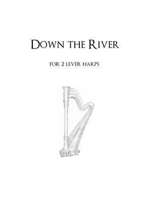 Down the River for 2 lever harps