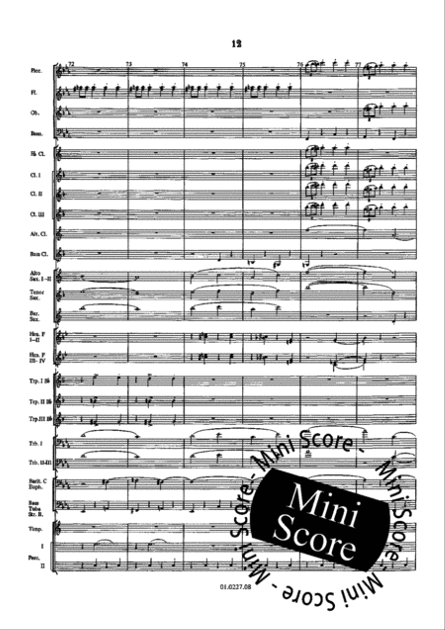 American Triptych American Triptych Concert Band scores gallery preview page 16