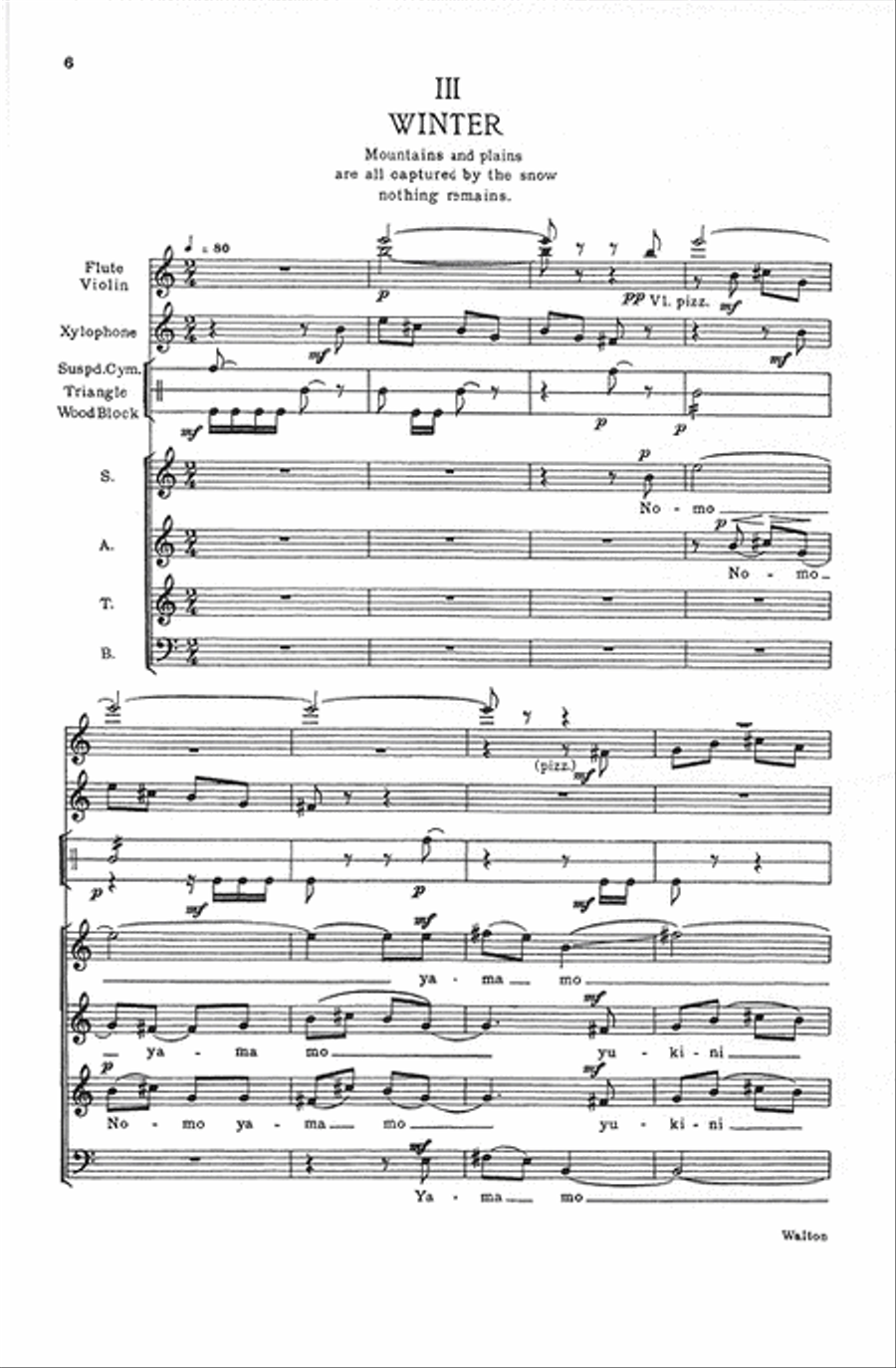 Eight Japanese Haiku Eight Japanese Haiku 4-Part scores gallery preview page 5