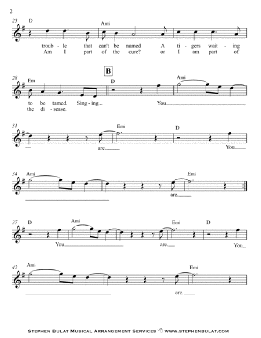 Clocks Clocks Piano, Vocal, Guitar scores gallery preview page 3