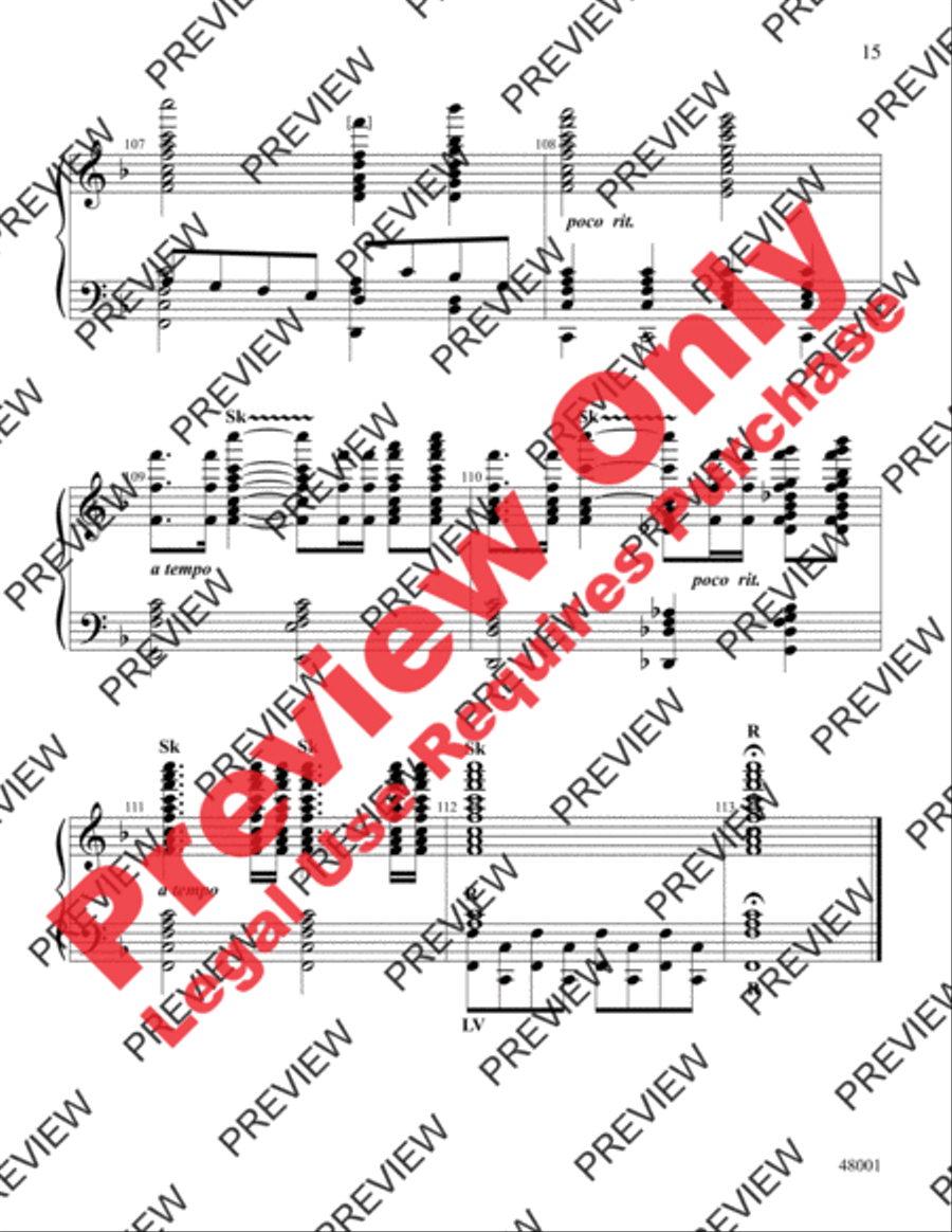 Jubilate Deo Jubilate Deo Handbell Choir scores gallery preview page 15