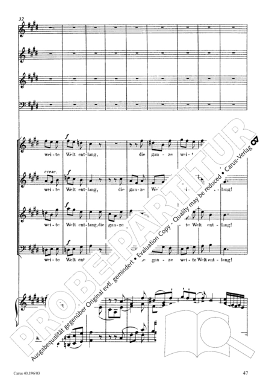 Die Geburt Christi SSA scores gallery preview page 48