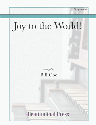 Book cover for Joy to the World! string quartet