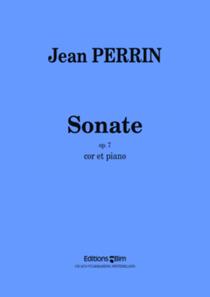 Book cover for Sonate Op. 7
