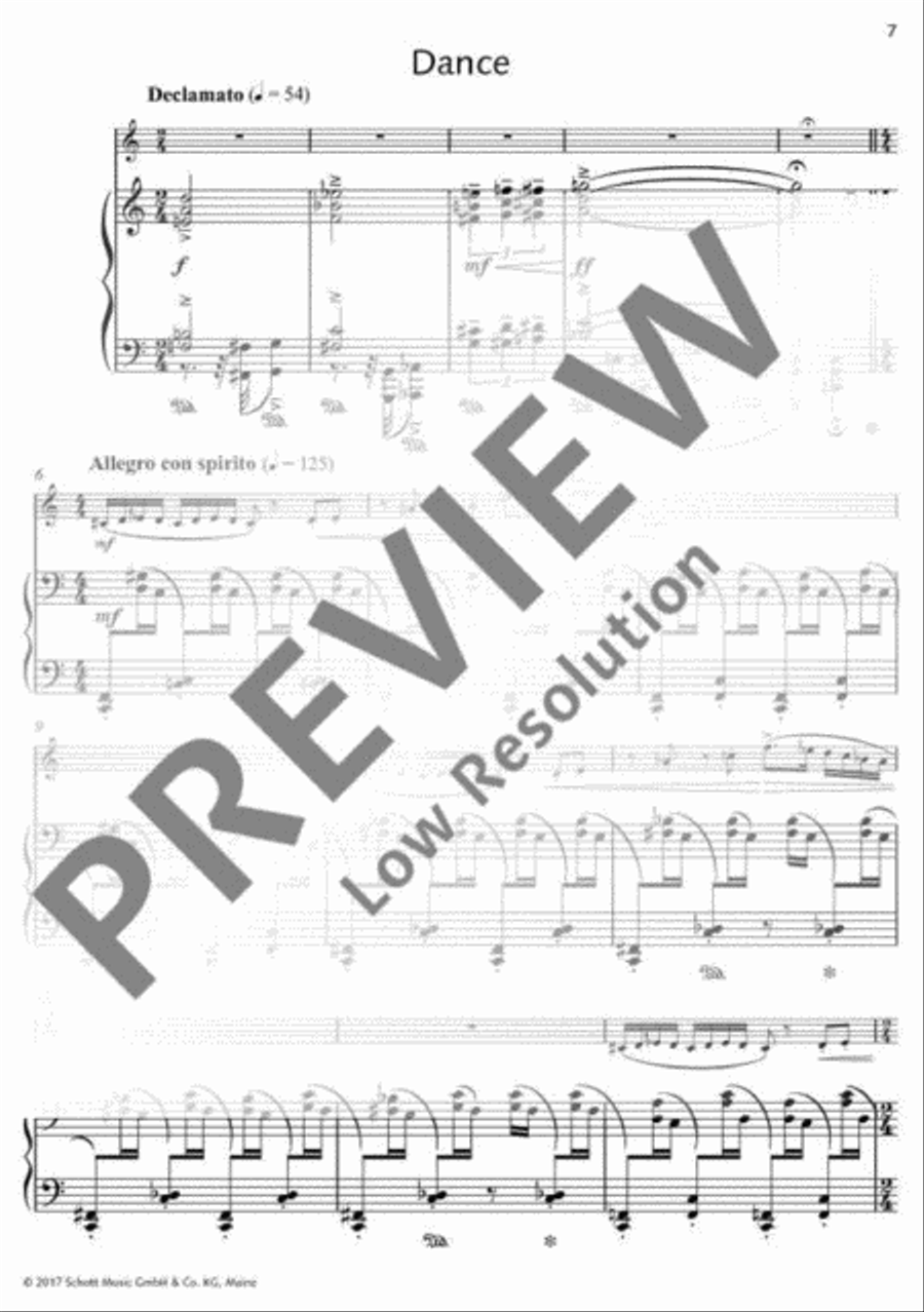 Our Lady's Minstrel B-Flat Clarinet scores gallery preview page 8