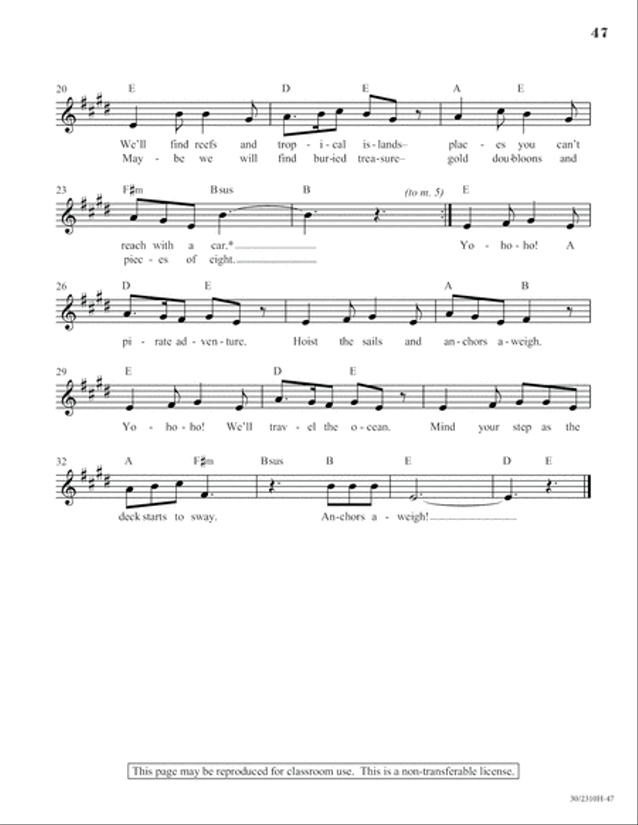 The Box The Box Unison Choir scores gallery preview page 48