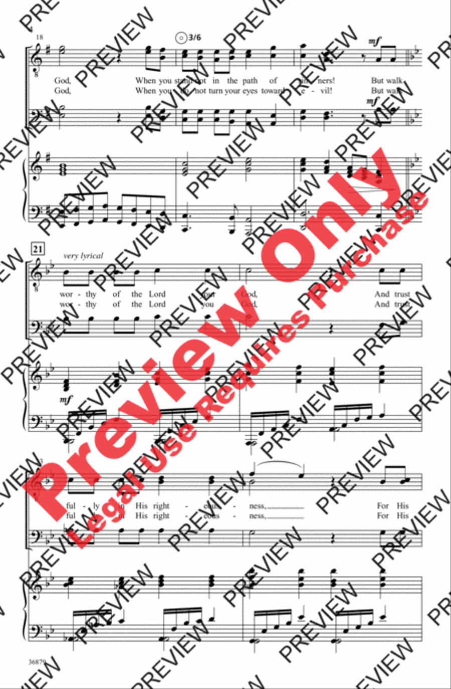 Arise, O Men of God Arise, O Men of God Men's Choir scores gallery preview page 4