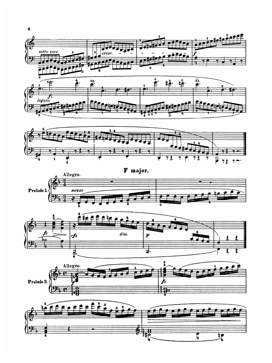 Clementi: Preludes and Exercises