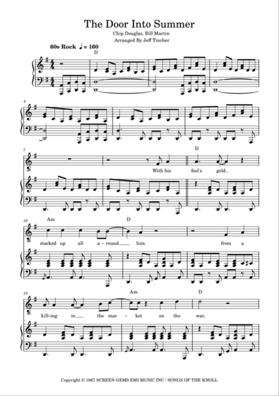 The Door Into Summer Voice scores gallery preview page 2