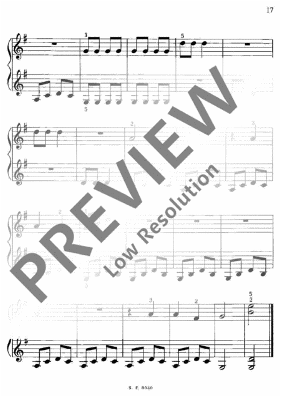 Le Pianiste en Herbe Le Pianiste en Herbe Piano Solo scores gallery preview page 18