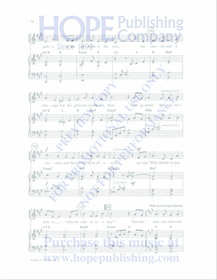 Once Upon a Parable Once Upon a Parable Unison Choir scores gallery preview page 70