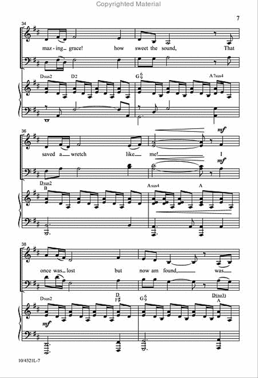 Think About His Love Think About His Love 4-Part scores gallery preview page 7