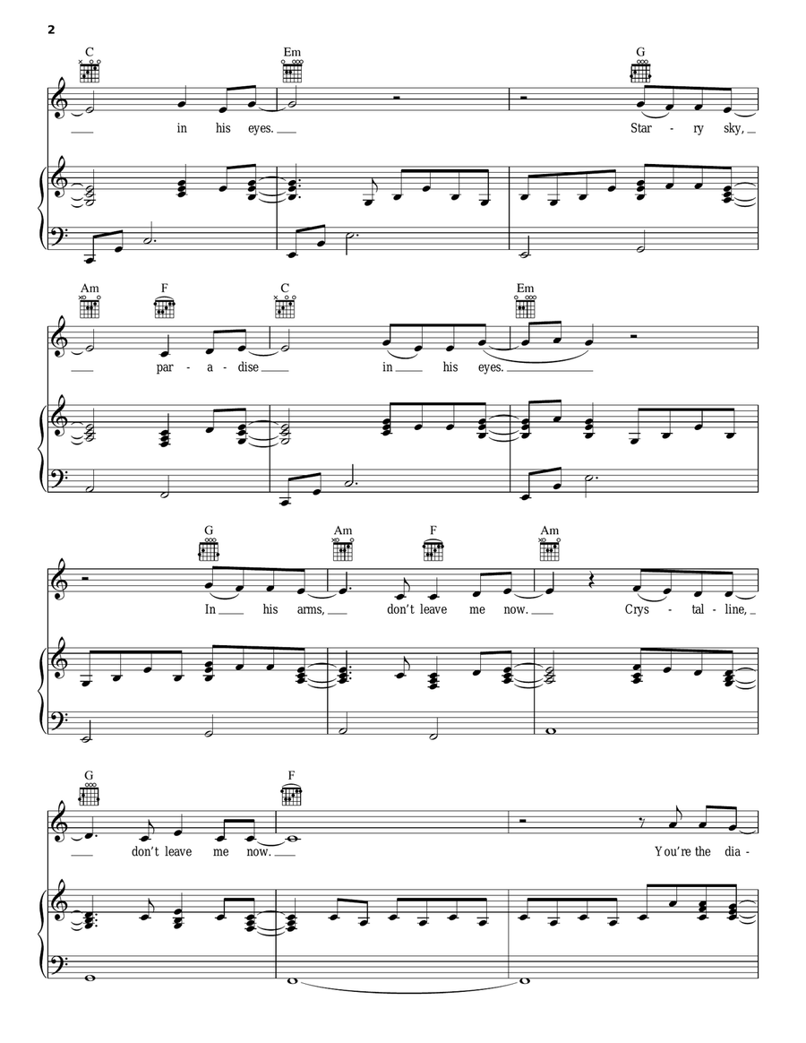No One Ever Loved Acoustic Guitar scores gallery preview page 2