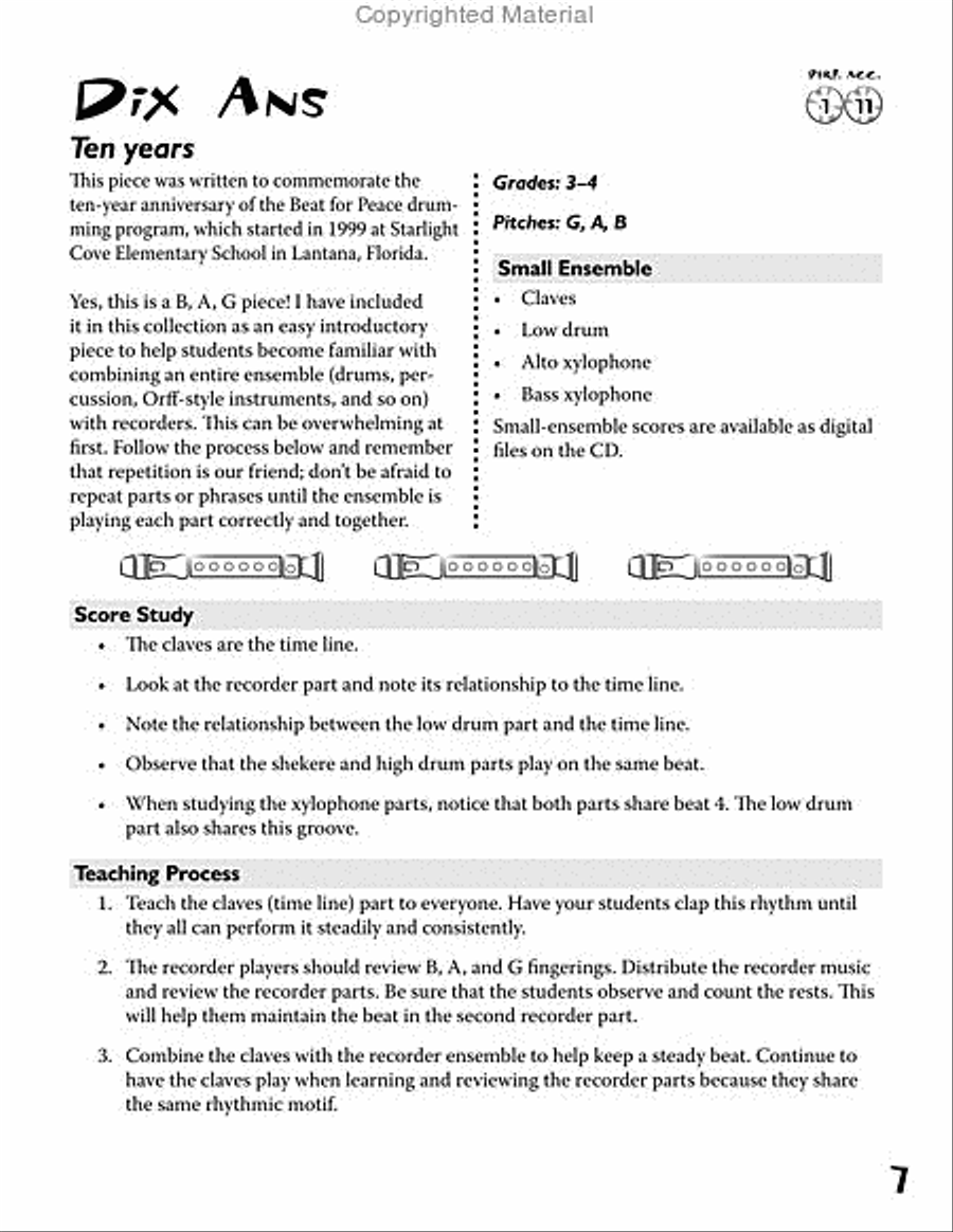 Happy Jammin' Recorder scores gallery preview page 6